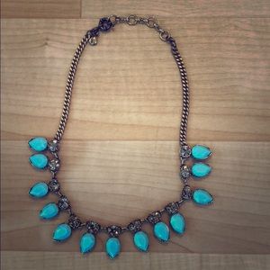 Turquoise JCREW necklace